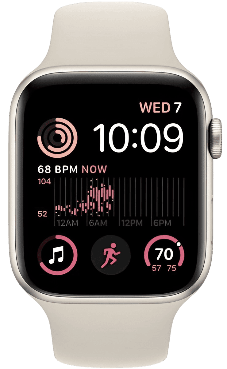 Wymiana tylnej płyty indukcyjnej (bezprzewodowa ładowarka) w Apple Watch SE 2 44mm w Warszawie